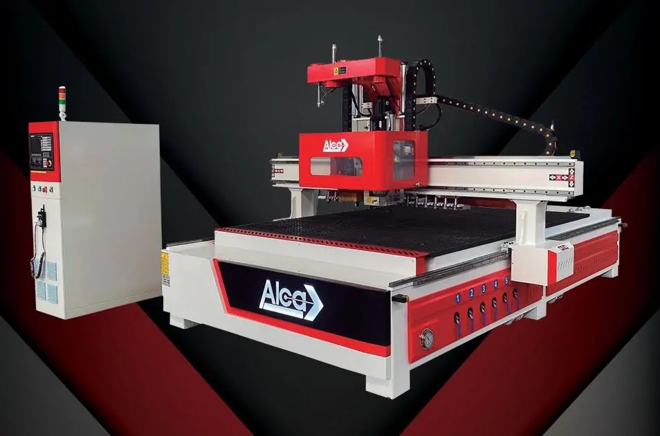 CNC Nesting ALCA 2030 ATCM - 25 Ferramentas